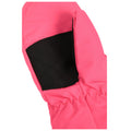 Dark Pink - Pack Shot - Mountain Warehouse Childrens-Kids Ski Mittens