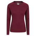 Pink - Front - Mountain Warehouse Womens-Ladies Talus Long-Sleeved Top