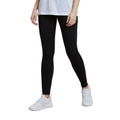 Black - Pack Shot - Mountain Warehouse Womens-Ladies Blackout High Waist Leggings