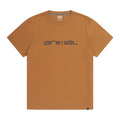 Mustard - Front - Animal Mens Leon Organic Relaxed Fit T-Shirt