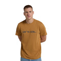 Mustard - Side - Animal Mens Leon Organic Relaxed Fit T-Shirt