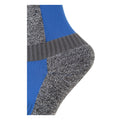 Grey-Blue - Side - Mountain Warehouse Childrens-Kids Tech Merino Wool Ski Socks