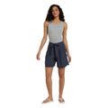 Navy - Lifestyle - Animal Womens-Ladies Loren Paperbag Shorts