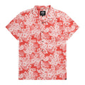 Red - Front - Animal Mens Will Floral Organic Shirt