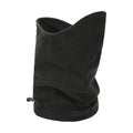 Black - Side - Mountain Warehouse Unisex Adult Fleece Windproof Neck Gaiter