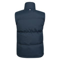 Navy - Back - Mountain Warehouse Mens Rock Padded Gilet