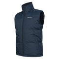 Navy - Side - Mountain Warehouse Mens Rock Padded Gilet