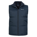 Navy - Pack Shot - Mountain Warehouse Mens Rock Padded Gilet