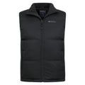 Black - Pack Shot - Mountain Warehouse Mens Rock Padded Gilet