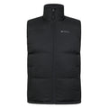 Black - Front - Mountain Warehouse Mens Rock Padded Gilet