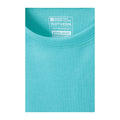 Teal - Lifestyle - Mountain Warehouse Childrens-Kids Talus Round Neck Base Layer Top