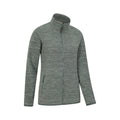 Khaki Green - Side - Mountain Warehouse Womens-Ladies Snowdon II Melange Full Zip Fleece Jacket