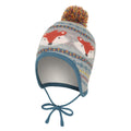 Grey-Blue-Orange - Lifestyle - Mountain Warehouse Childrens-Kids Fox Trapper Hat