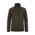 Khaki Green - Front - Mountain Warehouse Mens Treston Fleece Top