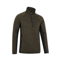 Khaki Green - Lifestyle - Mountain Warehouse Mens Treston Fleece Top