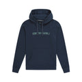 Navy - Front - Animal Mens Driver Logo Organic Hoodie