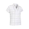 Light Grey - Lifestyle - Mountain Warehouse Womens-Ladies Palm Checked Relaxed Fit Shirt