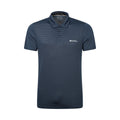 Blue - Front - Mountain Warehouse Mens Fairway IsoCool Polo Shirt