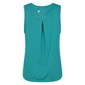 Teal - Back - Mountain Warehouse Womens-Ladies Recycled Vest Top