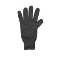 Black - Back - Mountain Warehouse Mens Compass Knitted Gloves