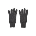 Black - Side - Mountain Warehouse Mens Compass Knitted Gloves