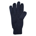 Navy - Back - Mountain Warehouse Mens Compass Knitted Gloves