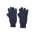 Navy - Side - Mountain Warehouse Mens Compass Knitted Gloves