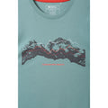 Green - Pack Shot - Mountain Warehouse Mens Tech Mountains Organic T-Shirt