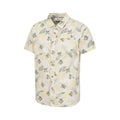 Pale Green - Side - Mountain Warehouse Mens Tropical Short-Sleeved Shirt