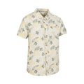 Pale Green - Lifestyle - Mountain Warehouse Mens Tropical Short-Sleeved Shirt