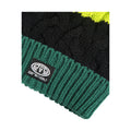 Green-Black-Yellow - Lifestyle - Animal Childrens-Kids Alex Recycled Beanie