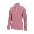 Light Pink - Lifestyle - Mountain Warehouse Womens-Ladies Montana Half Zip Fleece Top