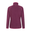 Berry - Back - Mountain Warehouse Womens-Ladies Montana Half Zip Fleece Top