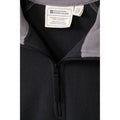 Black - Pack Shot - Mountain Warehouse Womens-Ladies Montana Half Zip Fleece Top