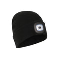 Black - Front - Mountain Warehouse Mens Highlands Torch Beanie