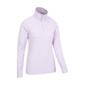 Purple - Side - Mountain Warehouse Womens-Ladies Camber II Fleece Top