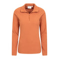 Rust - Lifestyle - Mountain Warehouse Womens-Ladies Camber II Fleece Top