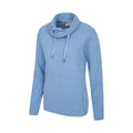 Pale Blue - Back - Mountain Warehouse Womens-Ladies Hebridean Cowl Neck Fleece Top