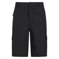 Black - Front - Mountain Warehouse Mens Explore Cargo Shorts