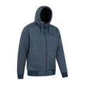 Dark Blue - Lifestyle - Mountain Warehouse Mens Nevis II Faux Fur Hoodie