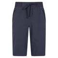 Dark Blue - Front - Mountain Warehouse Womens-Ladies Explorer Long Shorts