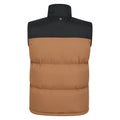 Tan - Back - Mountain Warehouse Mens Rock Borg Padded Gilet