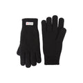 Black - Front - Mountain Warehouse Mens Thinsulate Knitted Gloves