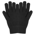 Black - Side - Mountain Warehouse Mens Thinsulate Knitted Gloves