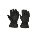 Black - Side - Mountain Warehouse Childrens-Kids Ski Gloves