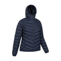 Dark Blue - Side - Mountain Warehouse Womens-Ladies Seasons Padded Jacket