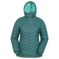 Green - Front - Mountain Warehouse Womens-Ladies Seasons Padded Jacket