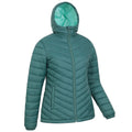 Green - Side - Mountain Warehouse Womens-Ladies Seasons Padded Jacket