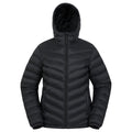 Jet Black - Front - Mountain Warehouse Womens-Ladies Seasons Padded Jacket