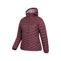 Dark Purple - Side - Mountain Warehouse Womens-Ladies Seasons Padded Jacket